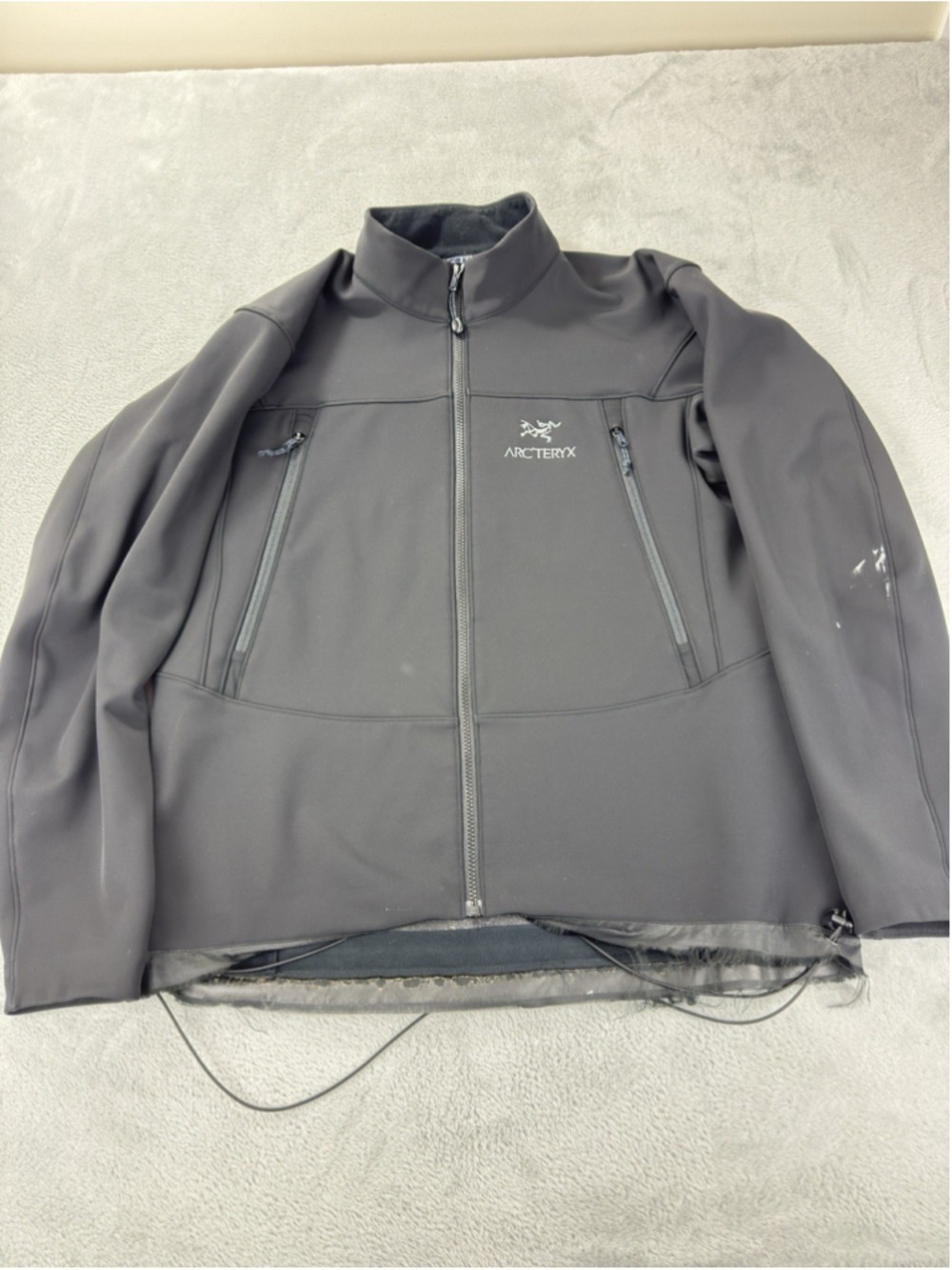 Vintage Arc'teryx Men's Size Large Gamma SV Polartec Softshell Jacket Y2K Black - Picture 9 of 16